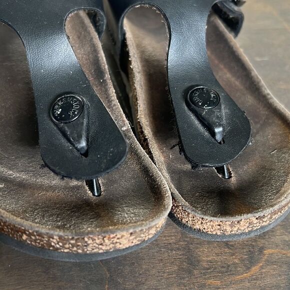 Birkenstock Gizeh Birko-Flor Sandals Sz-32 - Picture 6 of 9
